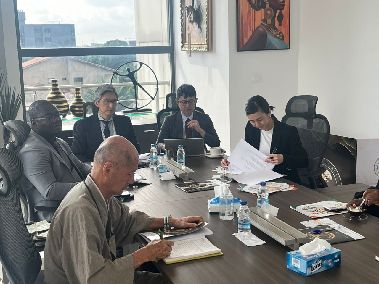 Rencontre d’échange fructueuse la JICA